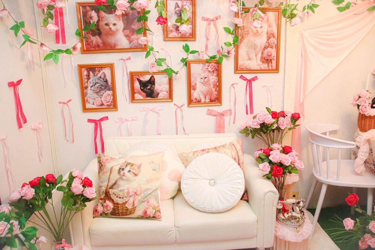 猫と薔薇のエリア